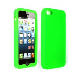 iPhone 5 Silicone Skin Case (Green)